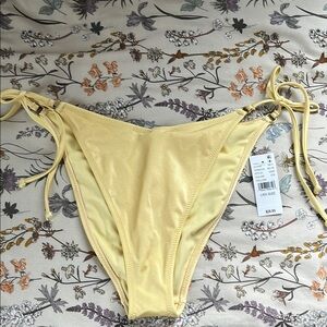 NWT Pacsun yellow Bikini Bottom